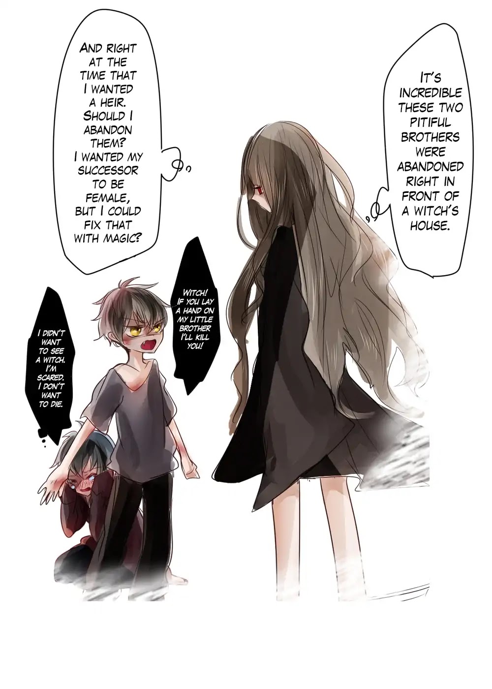 The Witch And The Brothers Chapter 1 page 2 - Chapter 1