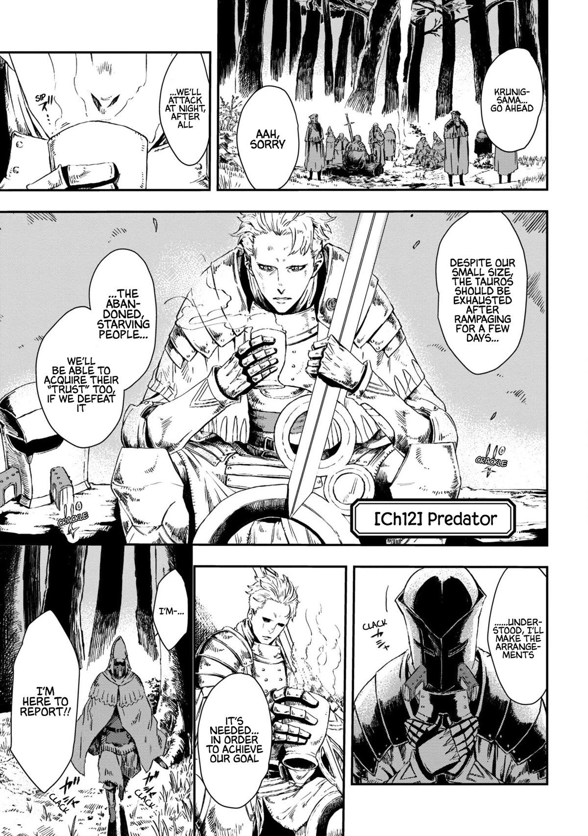 The Witch and the Knight Will Survive Chapter 12 page 1 - Chapter 12: Predator