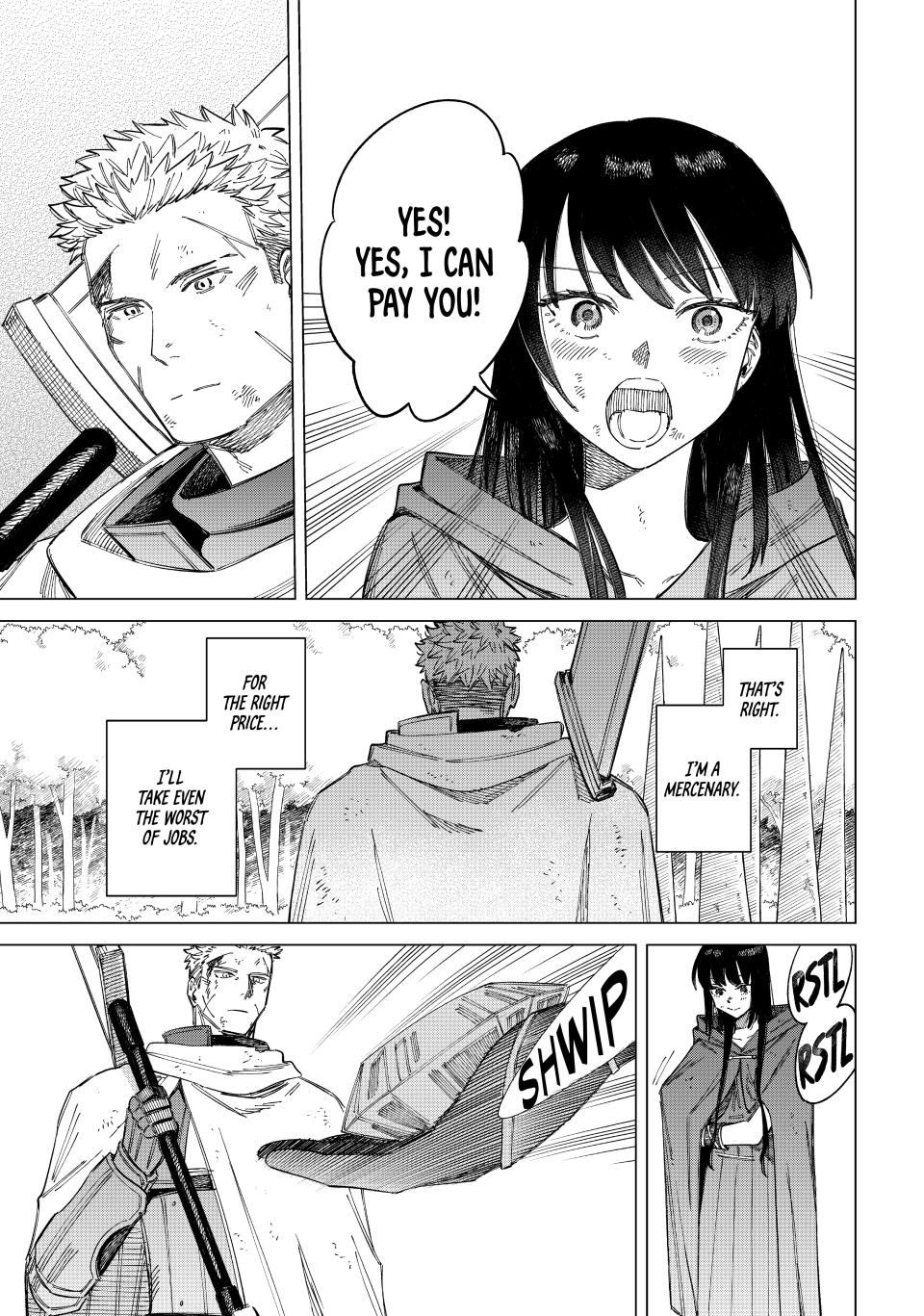 The Witch and the Mercenary Chapter 1 page 60 - Chapter 1