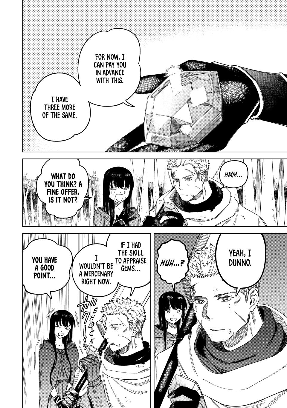 The Witch and the Mercenary Chapter 1 page 61 - Chapter 1