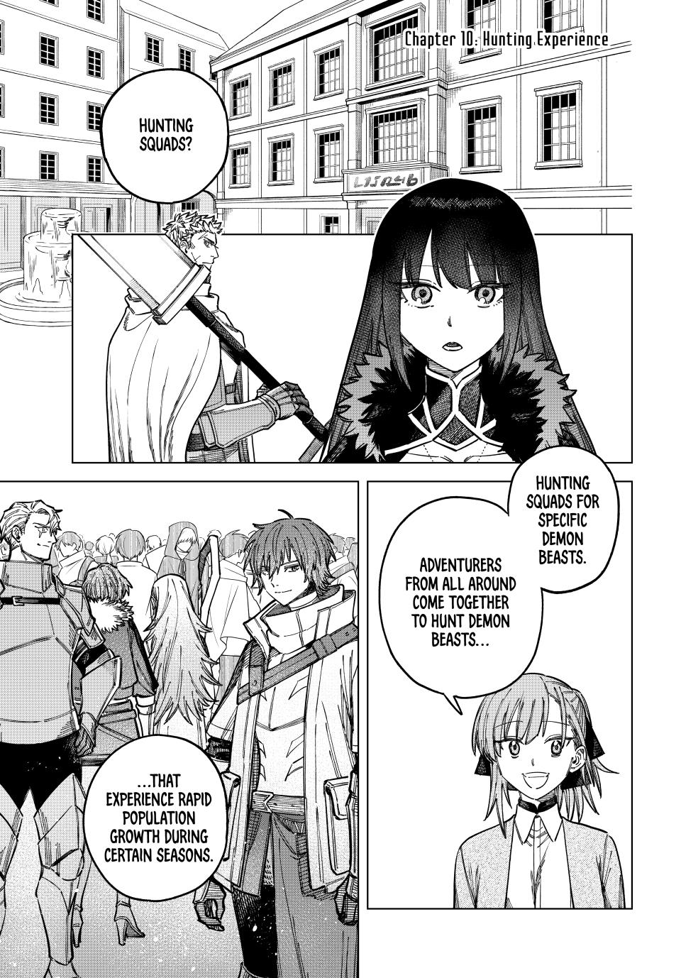 The Witch and the Mercenary Chapter 10 page 1 - Chapter 10