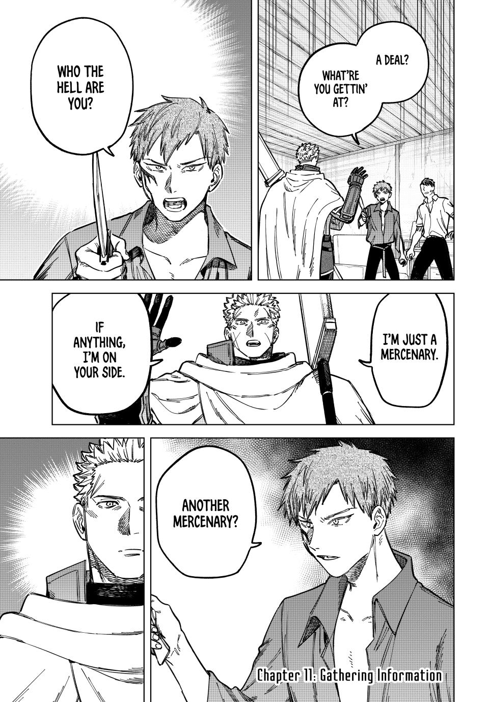 The Witch and the Mercenary Chapter 11 page 1 - Chapter 11