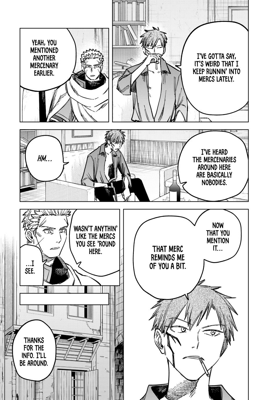 The Witch and the Mercenary Chapter 11 page 10 - Chapter 11