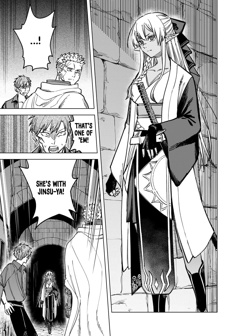 The Witch and the Mercenary Chapter 11 page 13 - Chapter 11