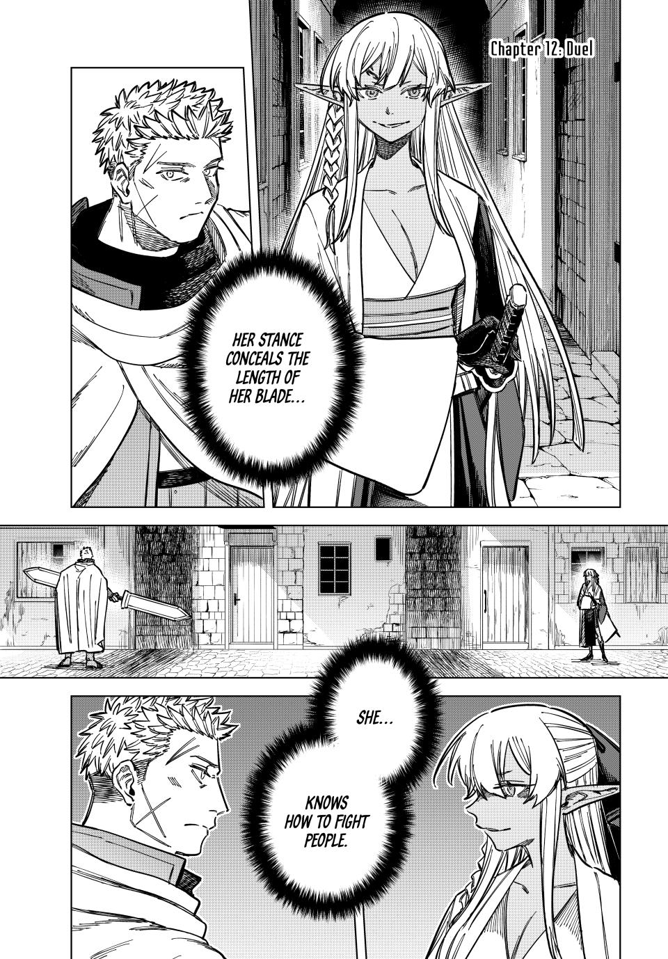 The Witch and the Mercenary Chapter 12 page 1 - Chapter 12