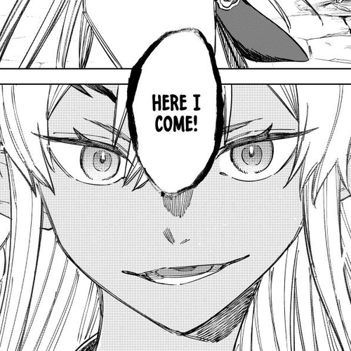 The Witch and the Mercenary Chapter 12 cover