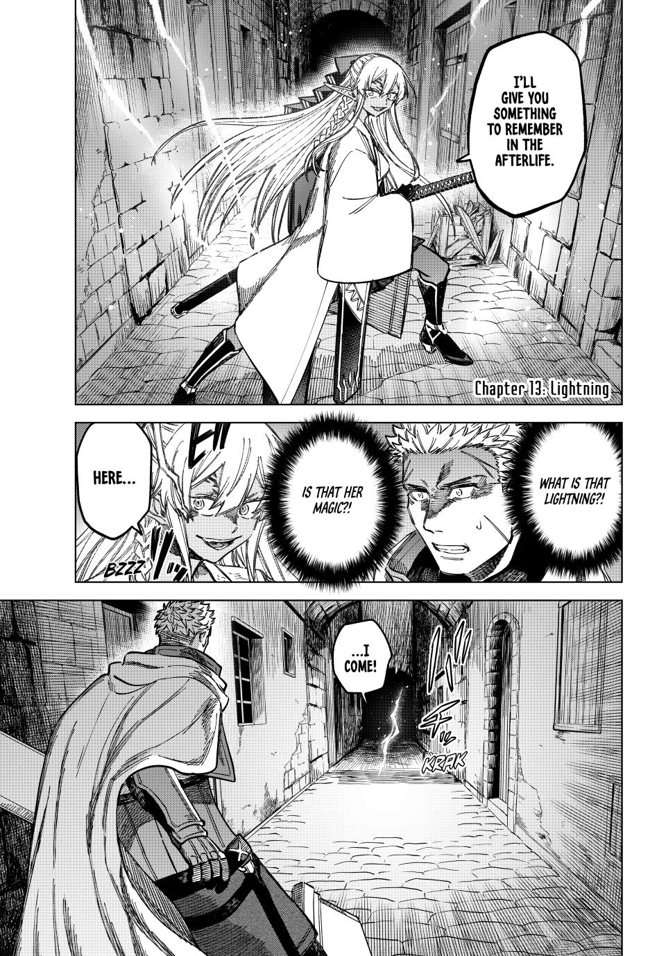 The Witch and the Mercenary Chapter 13 page 1 - Chapter 13