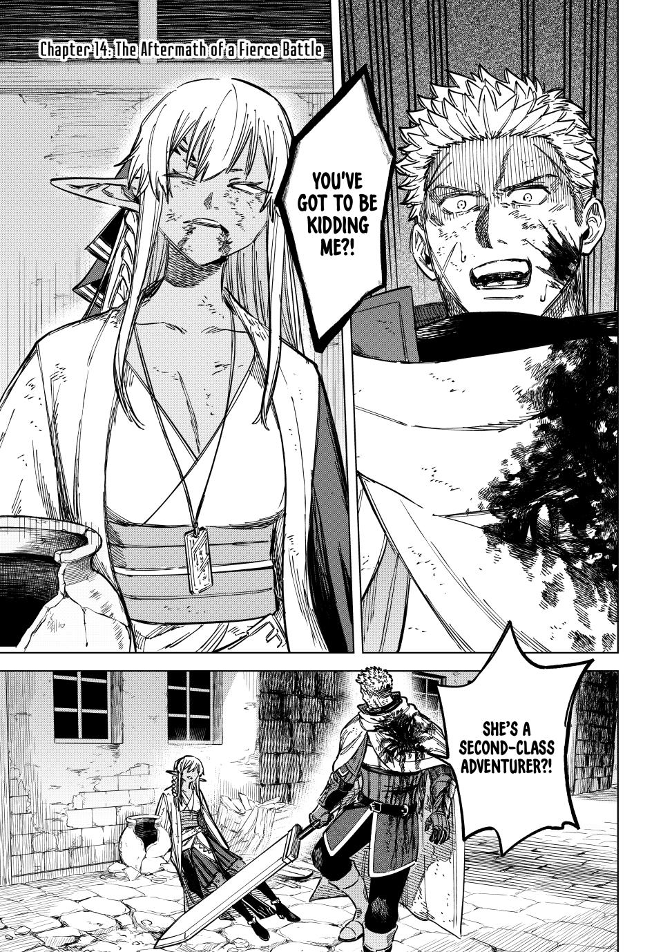 The Witch and the Mercenary Chapter 14 page 1 - Chapter 14