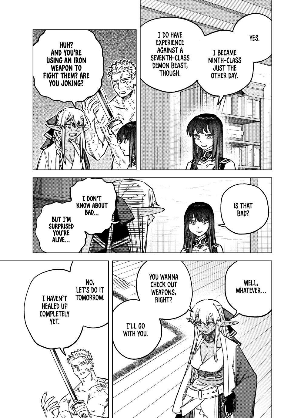 The Witch and the Mercenary Chapter 14 page 21 - Chapter 14