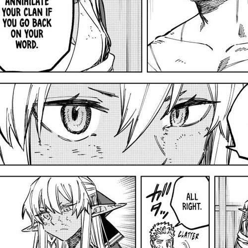The Witch and the Mercenary Chapter 14 cover