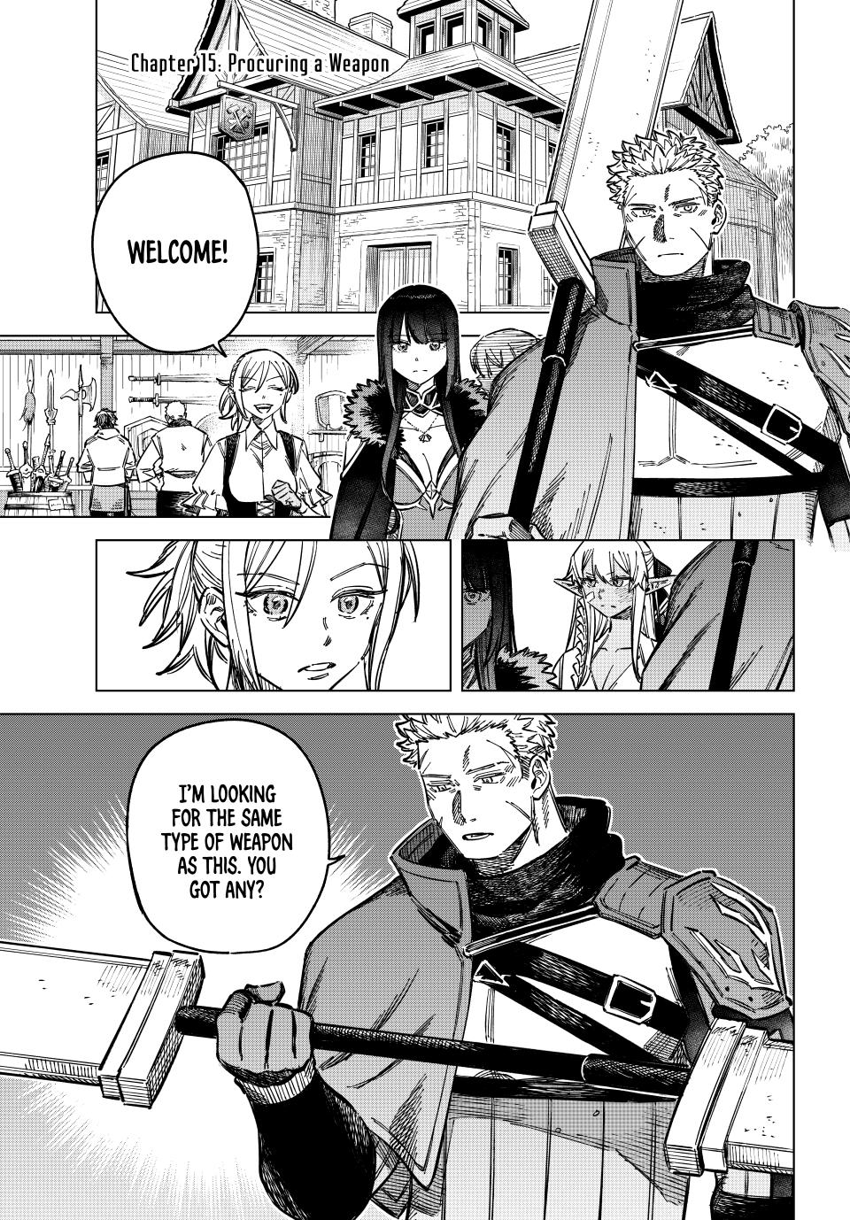 The Witch and the Mercenary Chapter 15 page 1 - Chapter 15