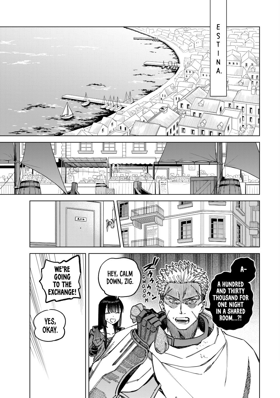 The Witch and the Mercenary Chapter 2 page 3 - Chapter 2