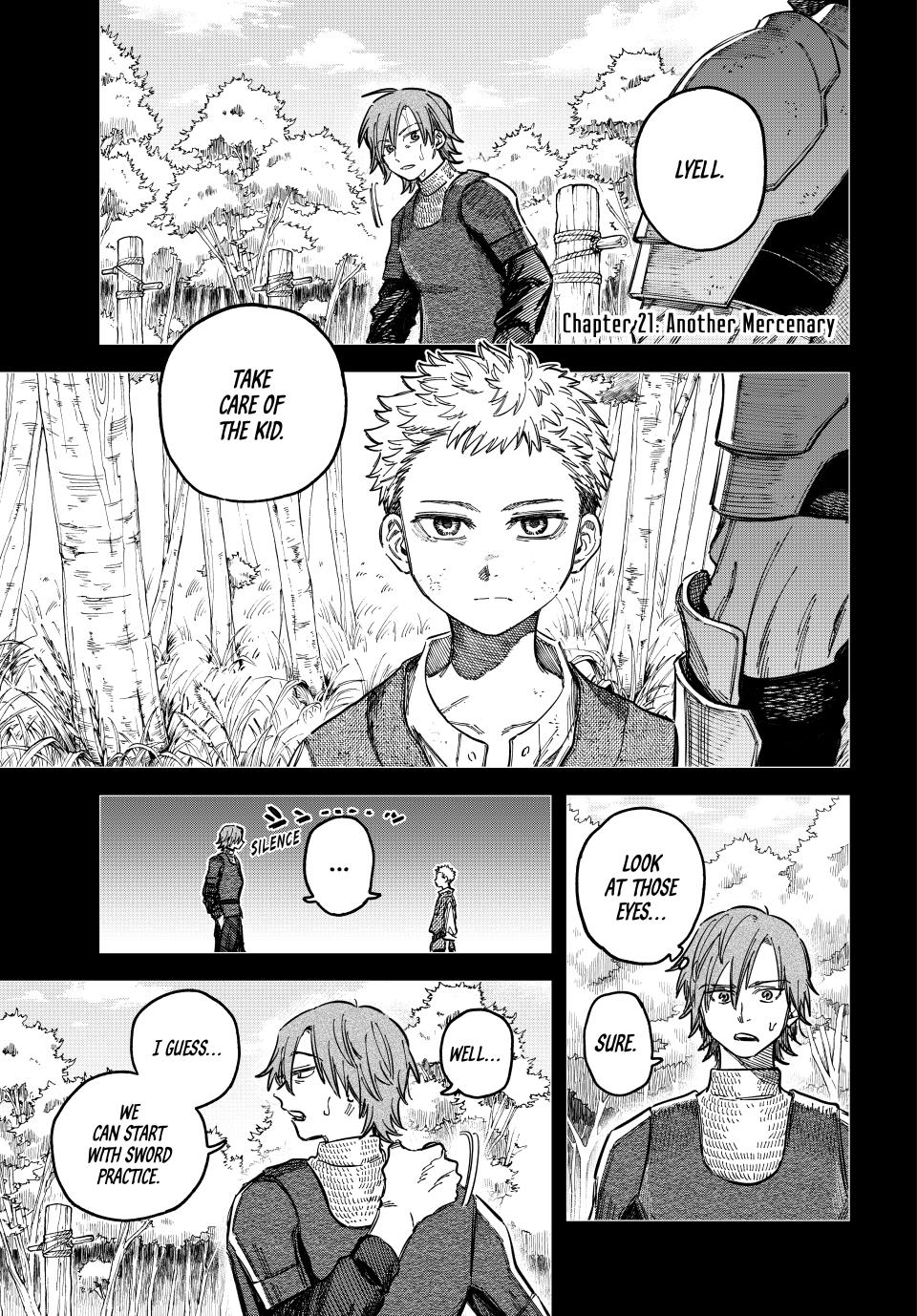 The Witch and the Mercenary Chapter 21 page 1 - Chapter 21