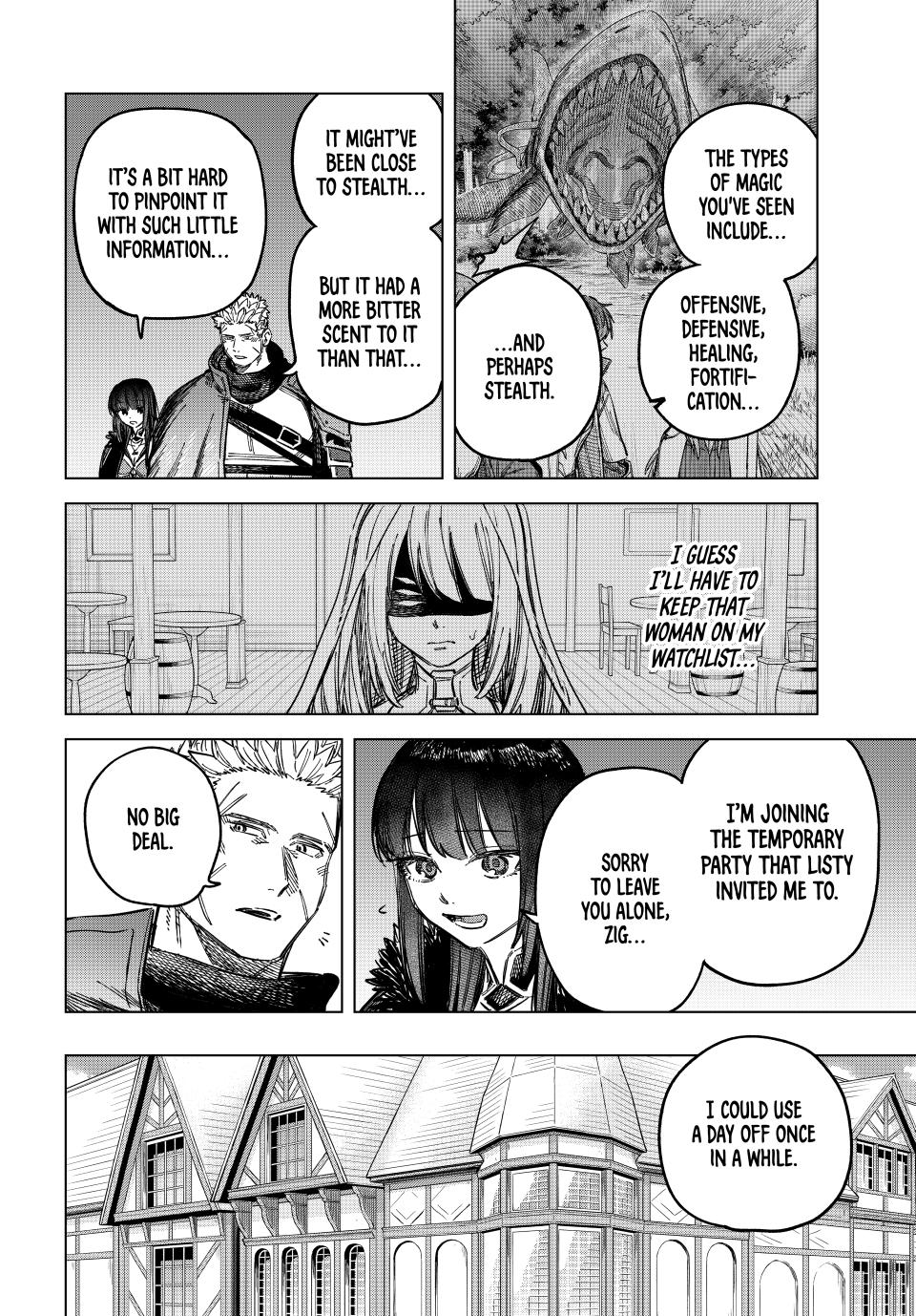 The Witch and the Mercenary Chapter 23 page 16 - Chapter 23