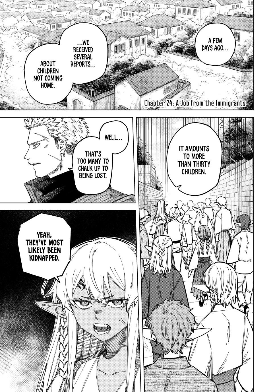 The Witch and the Mercenary Chapter 24 page 1 - Chapter 24