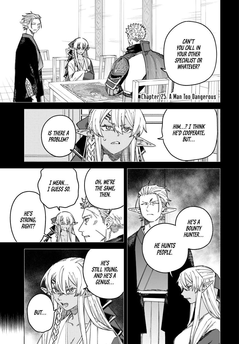 The Witch and the Mercenary Chapter 25 page 1 - Chapter 25