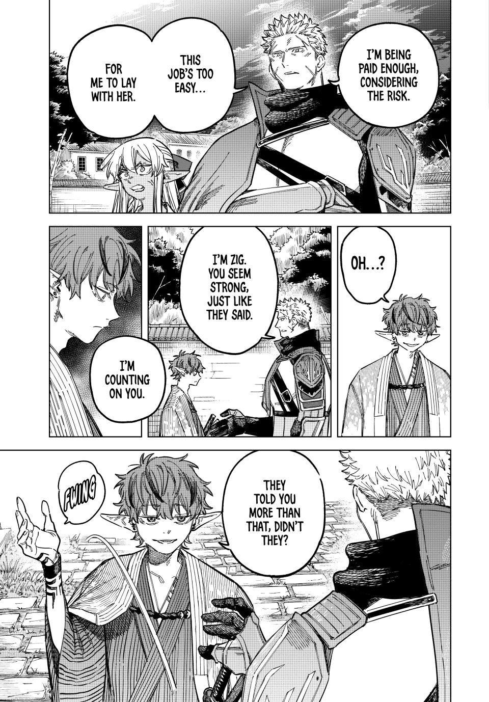 The Witch and the Mercenary Chapter 25 page 3 - Chapter 25
