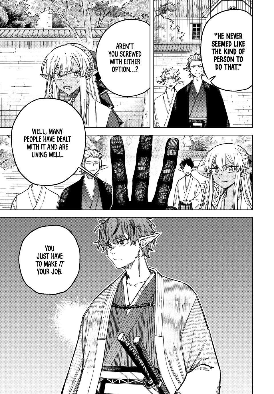 The Witch and the Mercenary Chapter 25 page 7 - Chapter 25