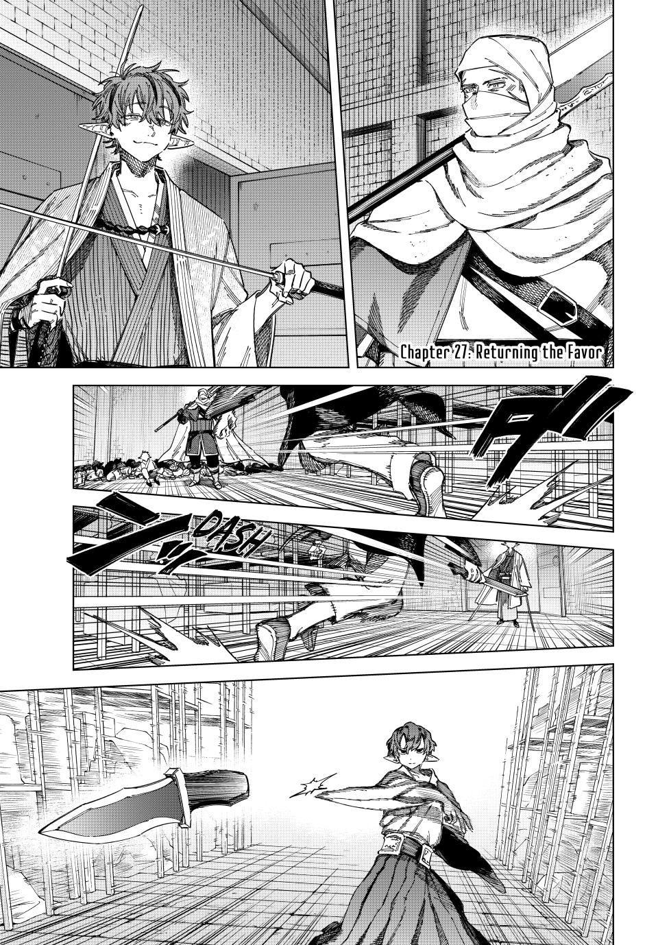 The Witch and the Mercenary Chapter 27 page 1 - Chapter 27