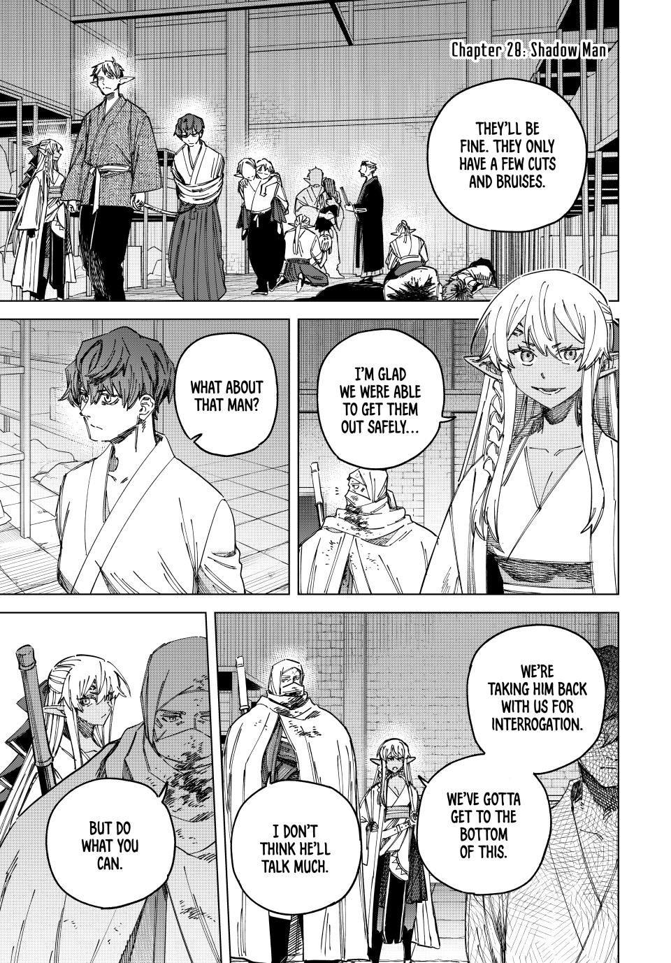 The Witch and the Mercenary Chapter 28 page 1 - Chapter 28