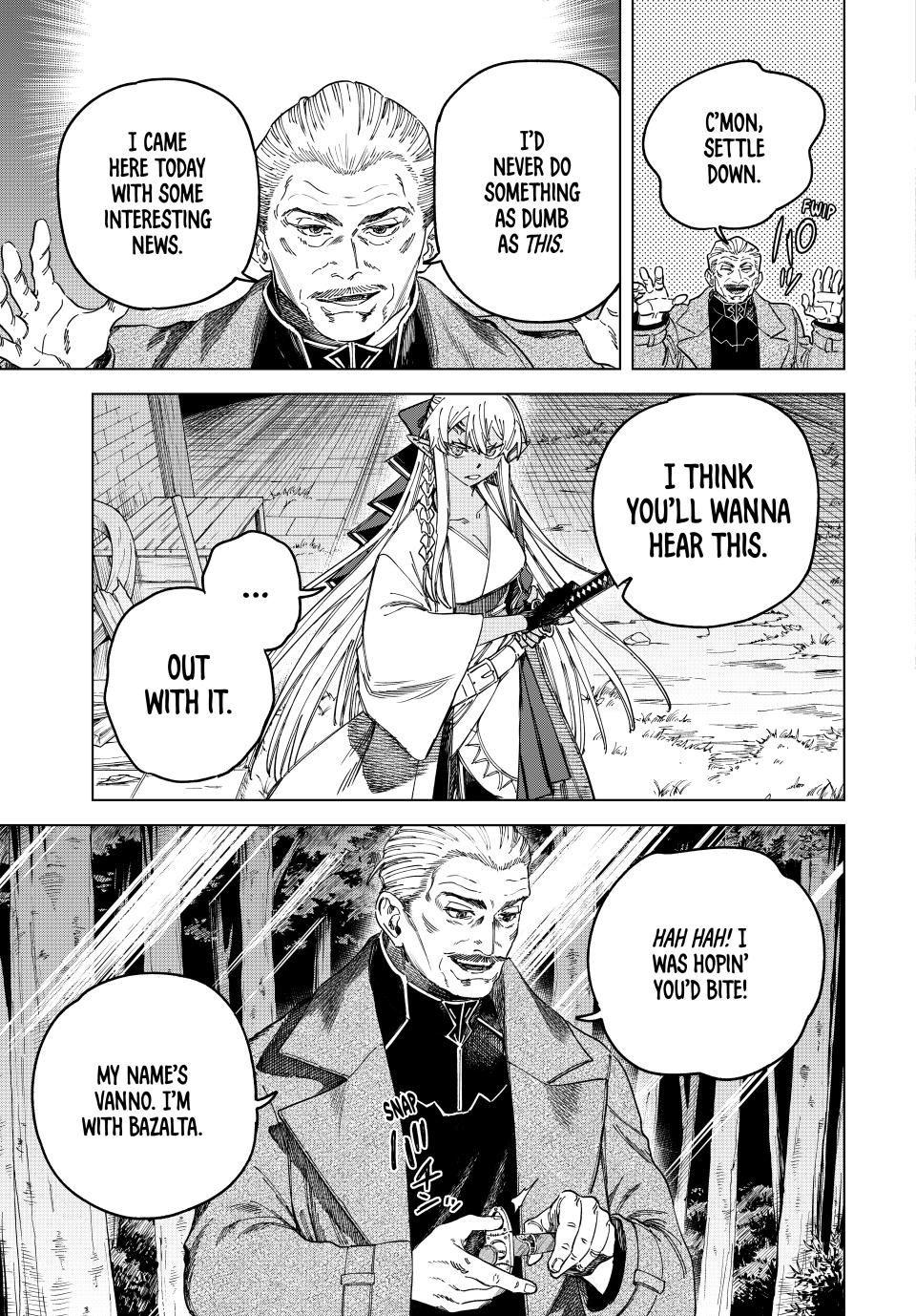 The Witch and the Mercenary Chapter 28 page 5 - Chapter 28