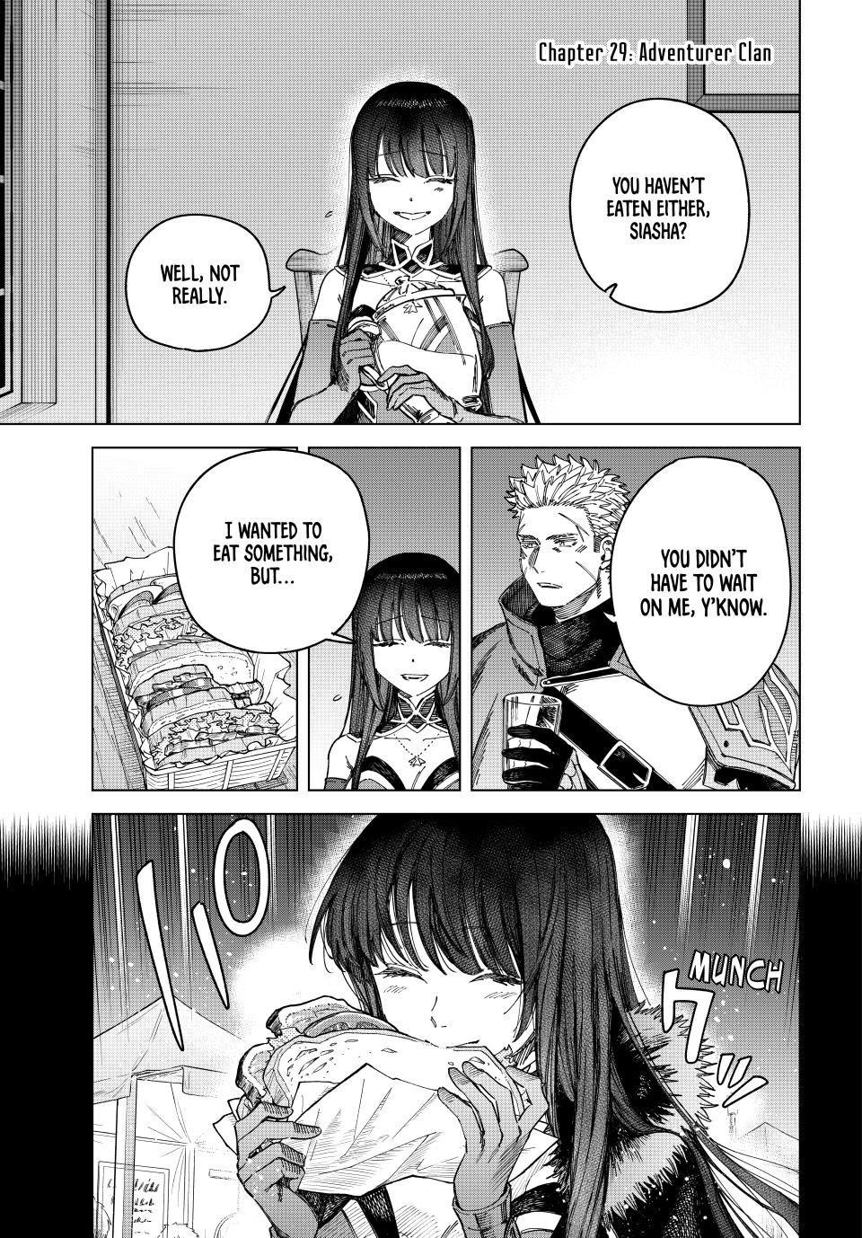 The Witch and the Mercenary Chapter 29 page 1 - Chapter 29