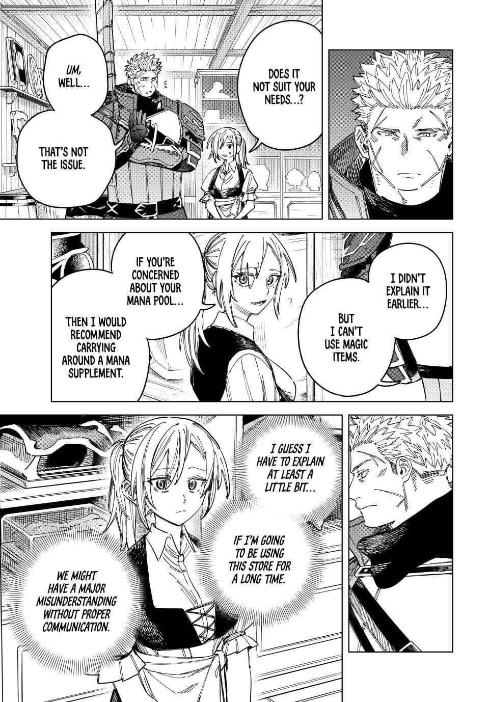 The Witch and the Mercenary Chapter 29 page 17 - Chapter 29