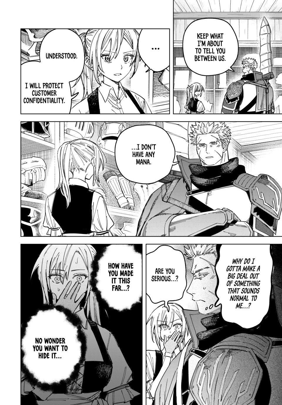 The Witch and the Mercenary Chapter 29 page 18 - Chapter 29