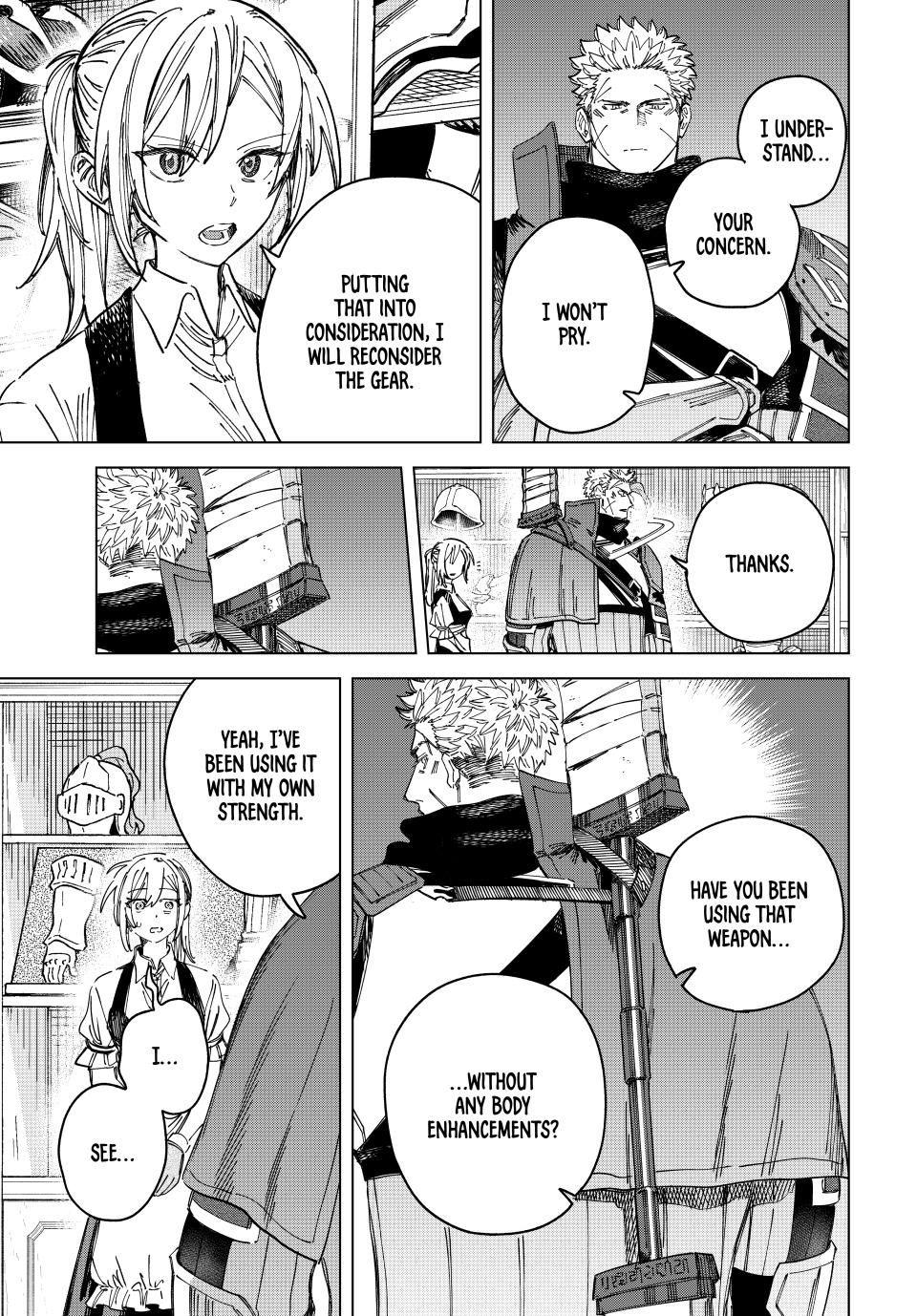 The Witch and the Mercenary Chapter 29 page 19 - Chapter 29