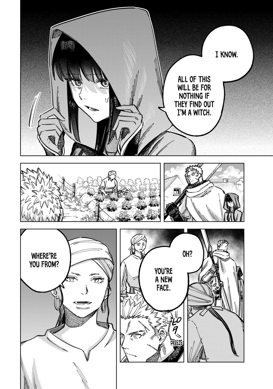 The Witch and the Mercenary Chapter 3 page 12 - Chapter 3