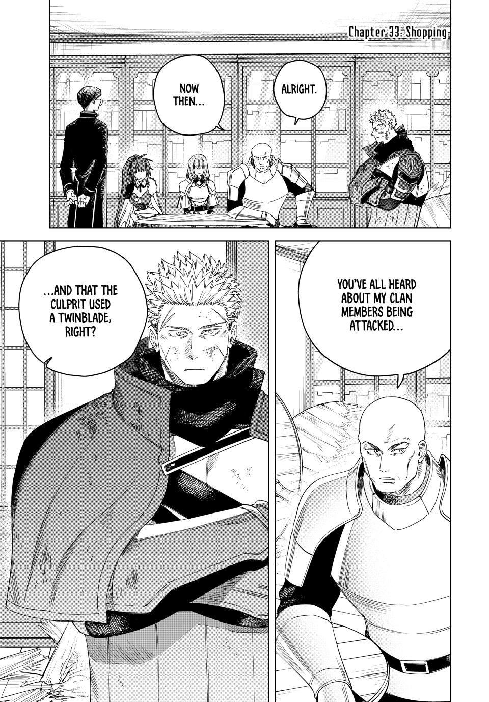 The Witch and the Mercenary Chapter 33 page 1 - Chapter 33