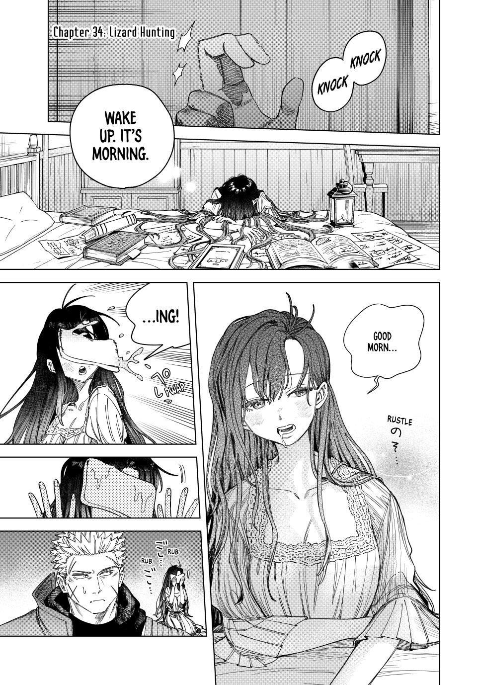 The Witch and the Mercenary Chapter 34 page 1 - Chapter 34