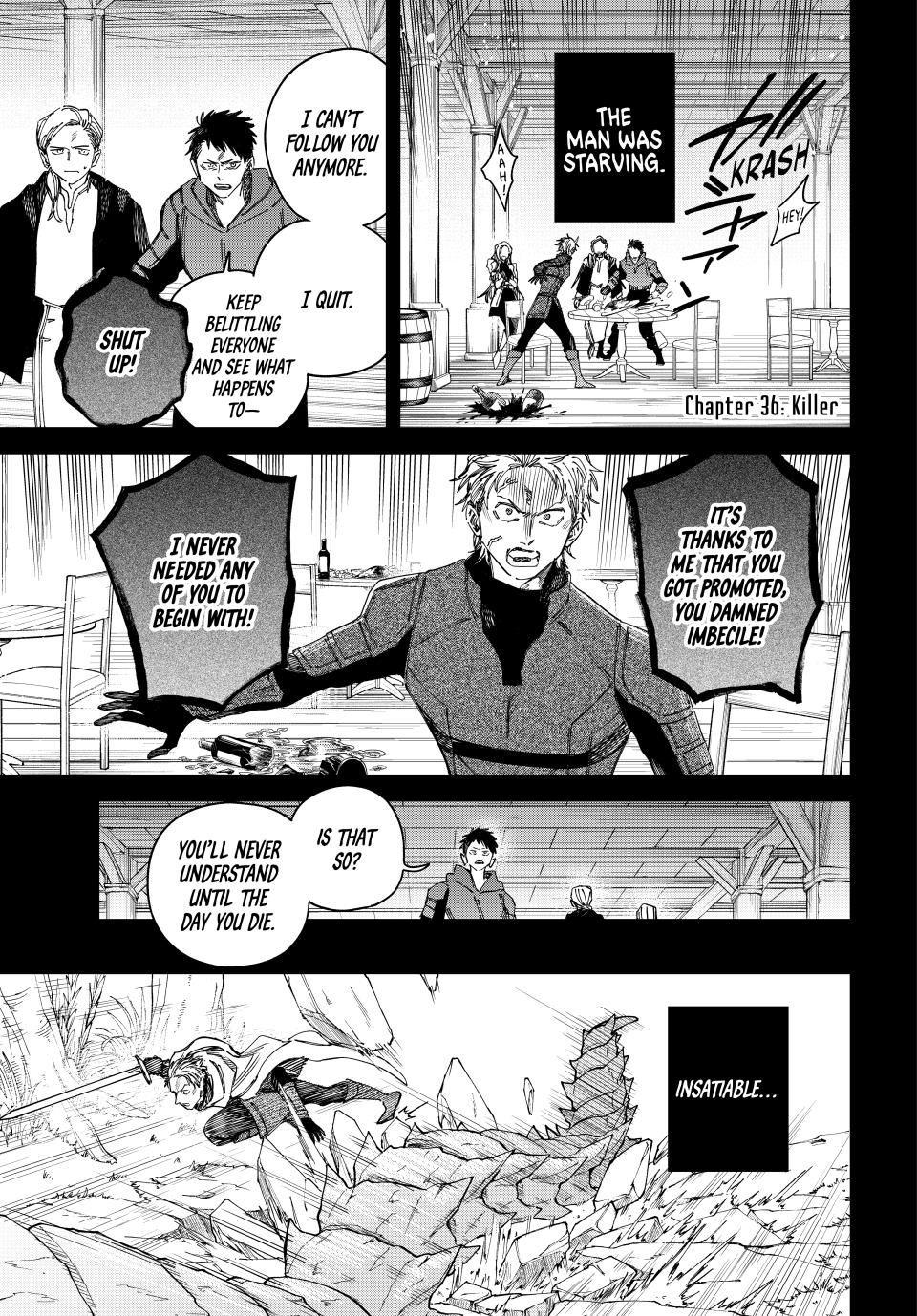 The Witch and the Mercenary Chapter 36 page 1 - Chapter 36