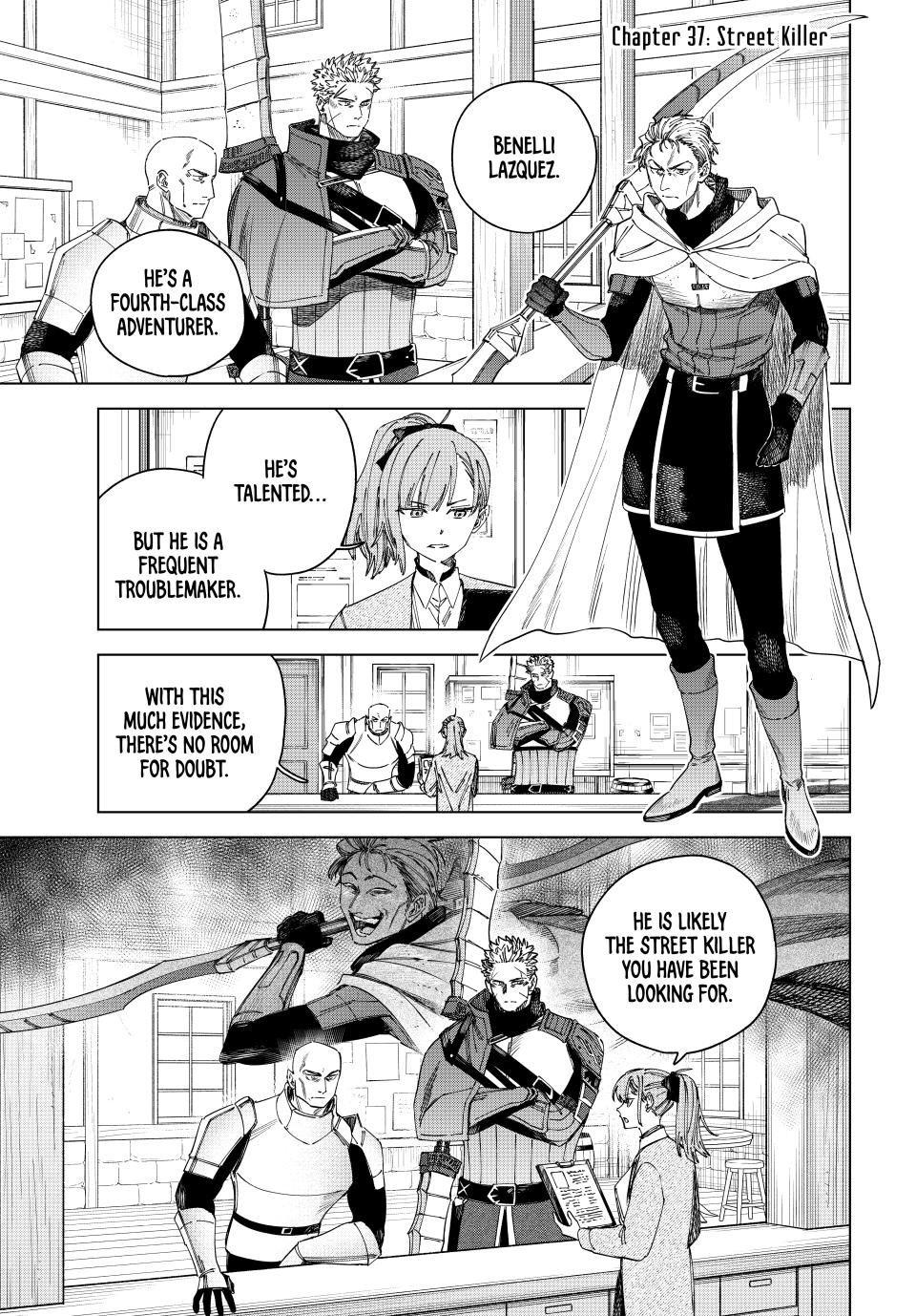 The Witch and the Mercenary Chapter 37 page 1 - Chapter 37