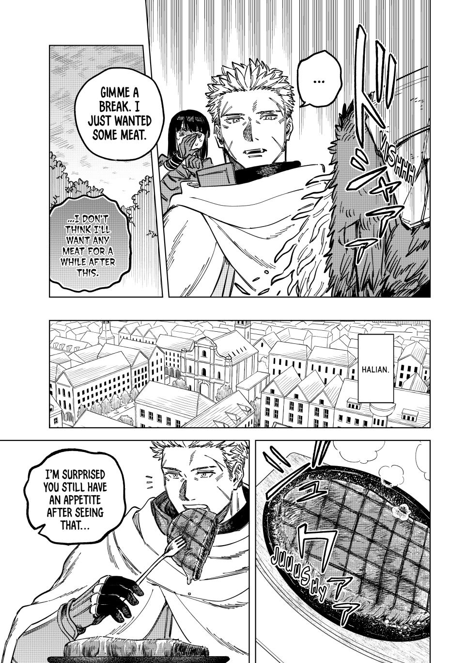 The Witch and the Mercenary Chapter 4 page 11 - Chapter 4
