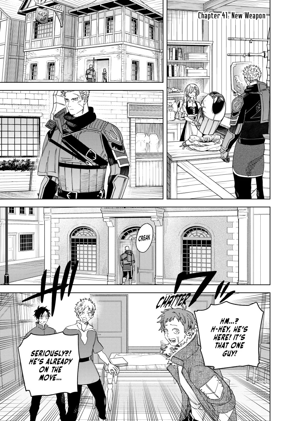 The Witch and the Mercenary Chapter 41 page 1 - Chapter 41