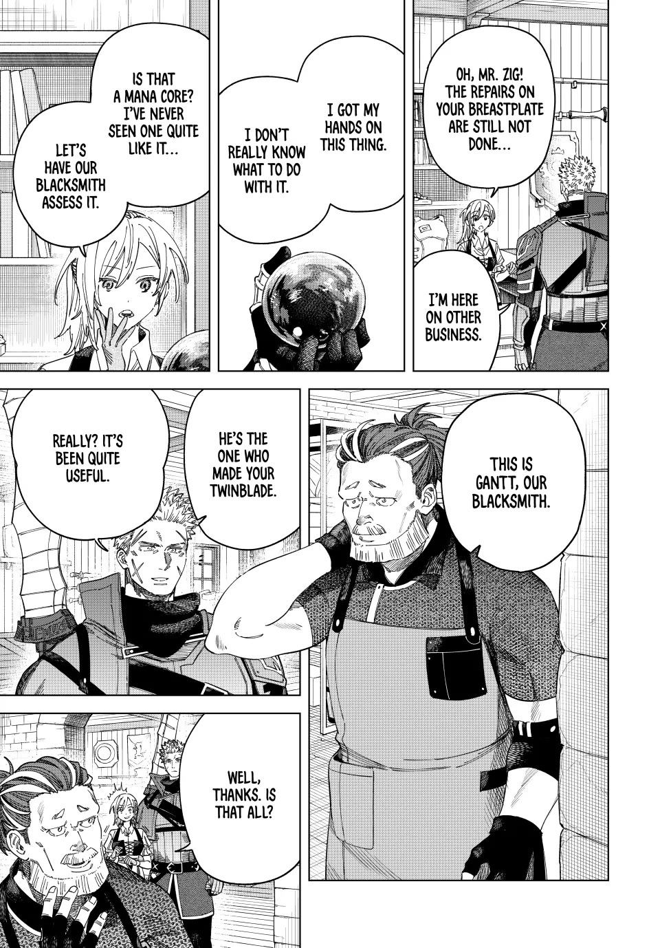 The Witch and the Mercenary Chapter 41 page 7 - Chapter 41