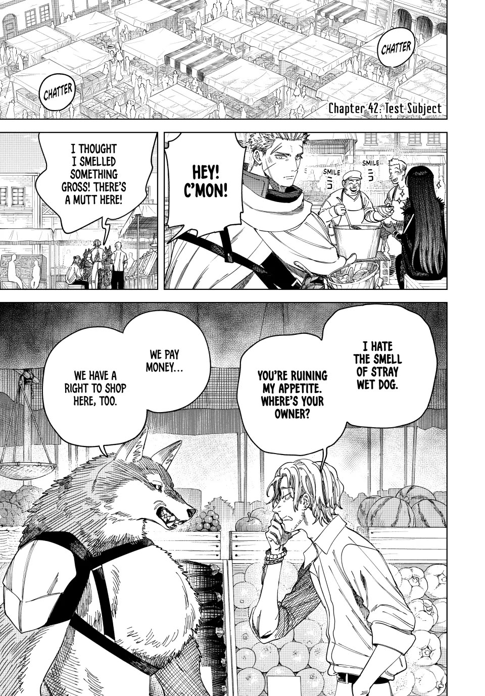 The Witch and the Mercenary Chapter 42 page 1 - Chapter 42: Test Subject