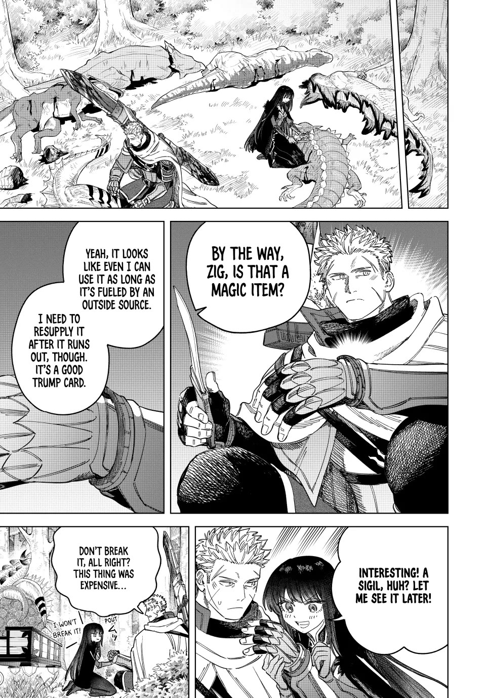 The Witch and the Mercenary Chapter 42 page 11 - Chapter 42: Test Subject
