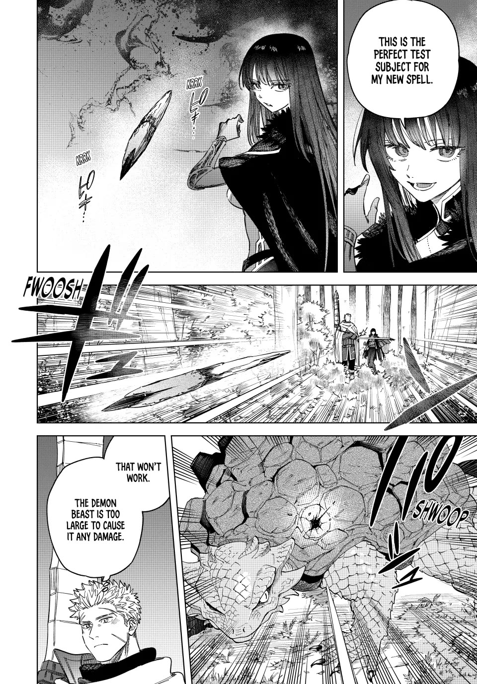 The Witch and the Mercenary Chapter 42 page 4 - Chapter 42: Test Subject