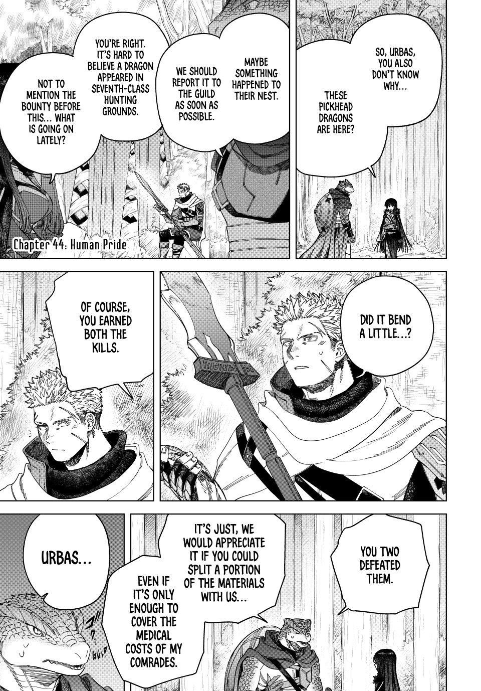 The Witch and the Mercenary Chapter 44 page 1 - Chapter 44