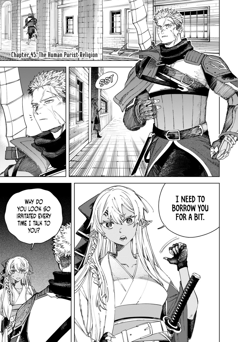 The Witch and the Mercenary Chapter 45 page 1 - Chapter 45