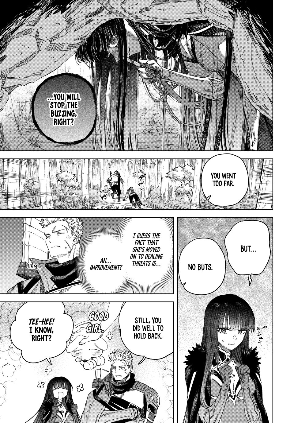 The Witch and the Mercenary Chapter 46 page 7 - Chapter 46: Buzzing