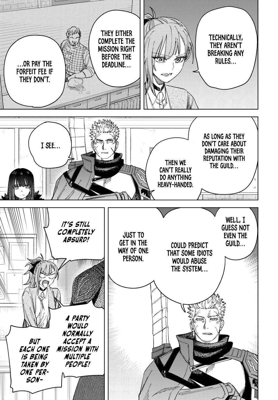 The Witch and the Mercenary Chapter 46 page 9 - Chapter 46: Buzzing