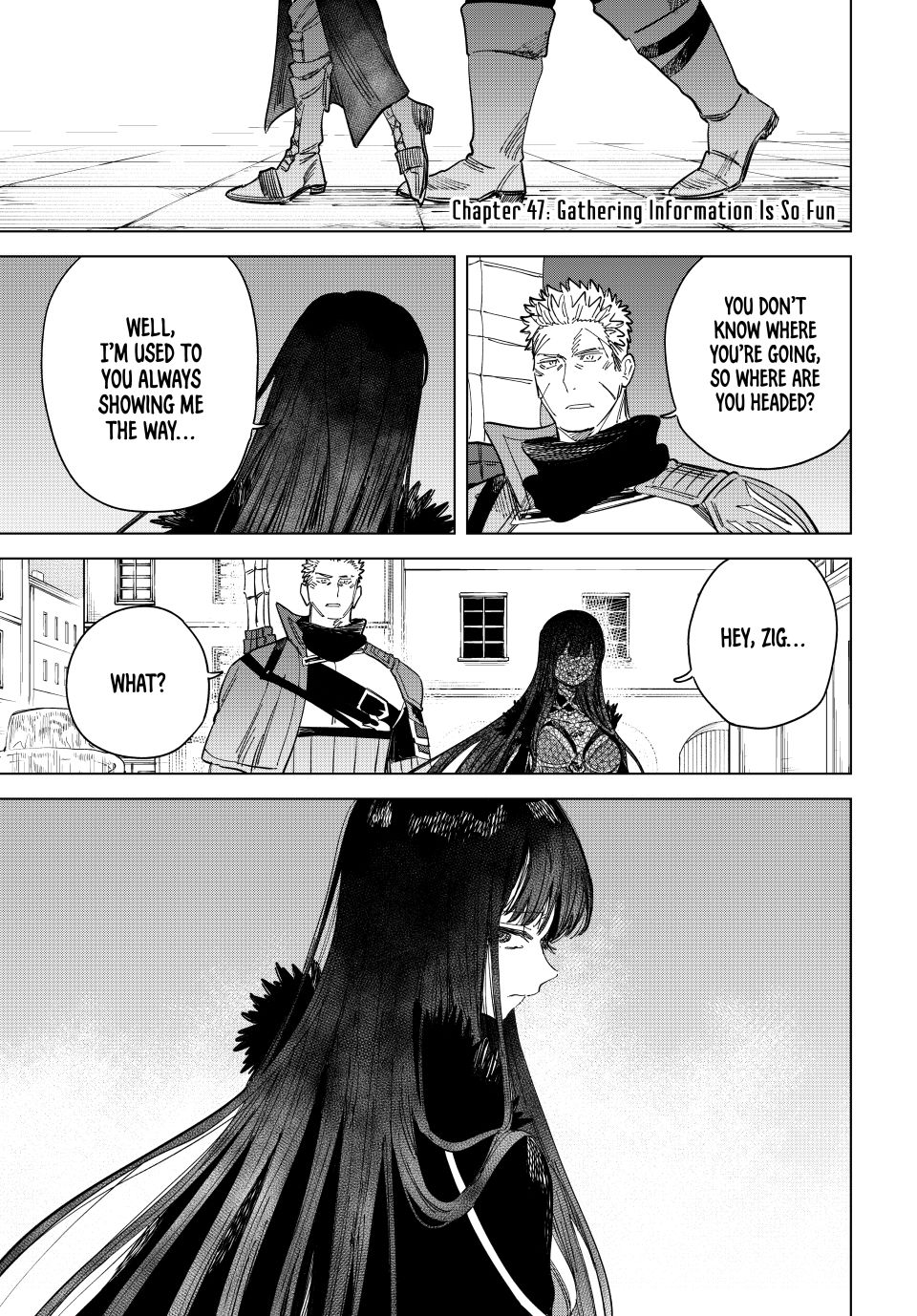 The Witch and the Mercenary Chapter 47 page 1 - Chapter 47