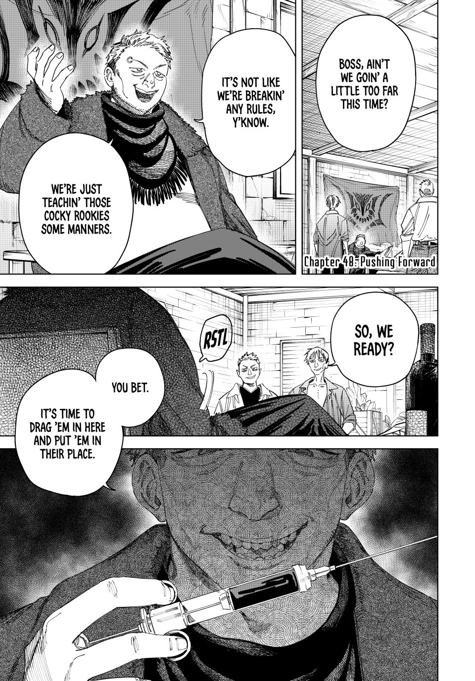 The Witch and the Mercenary Chapter 48 page 1 - Chapter 48: Pushing Forward