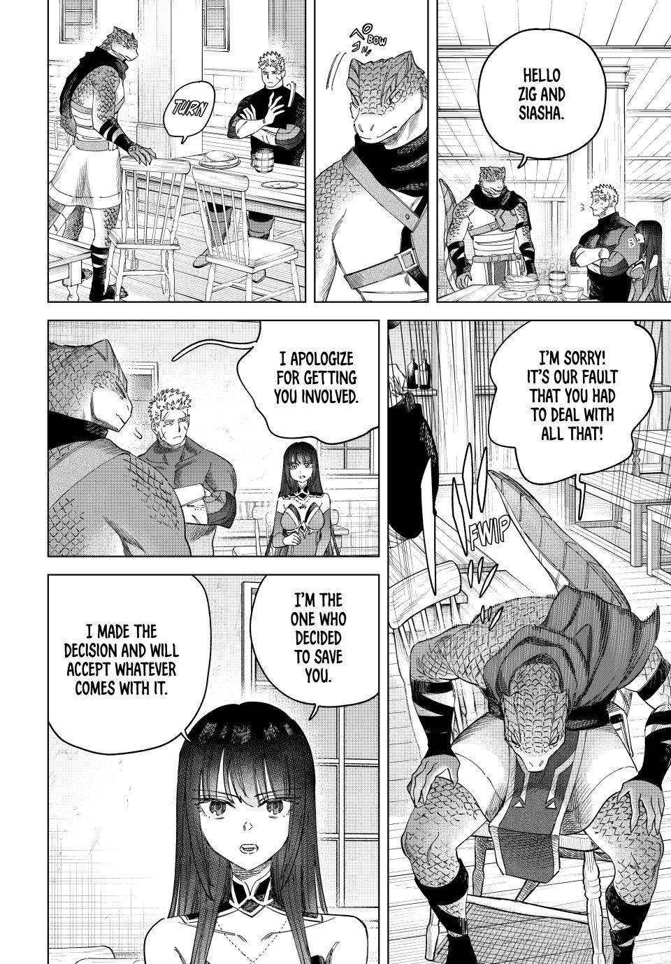 The Witch and the Mercenary Chapter 49 page 12 - Chapter 49: After the Massacre