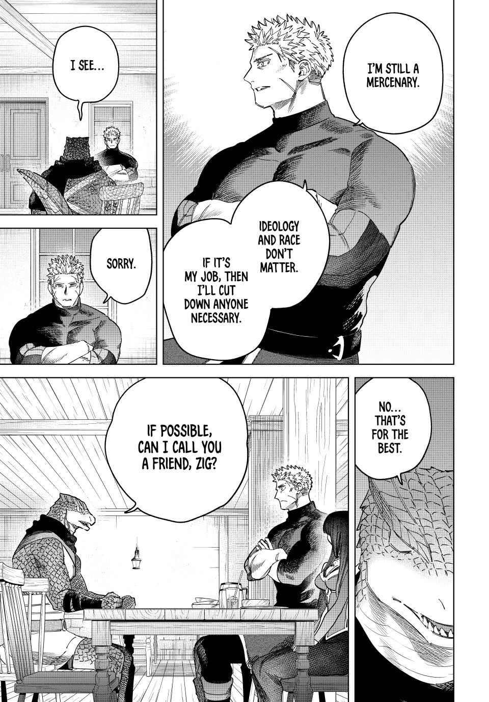 The Witch and the Mercenary Chapter 49 page 15 - Chapter 49: After the Massacre