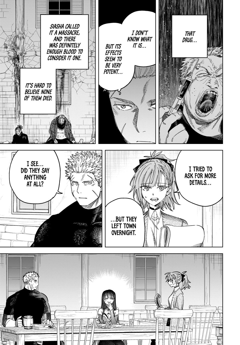 The Witch and the Mercenary Chapter 49 page 3 - Chapter 49: After the Massacre