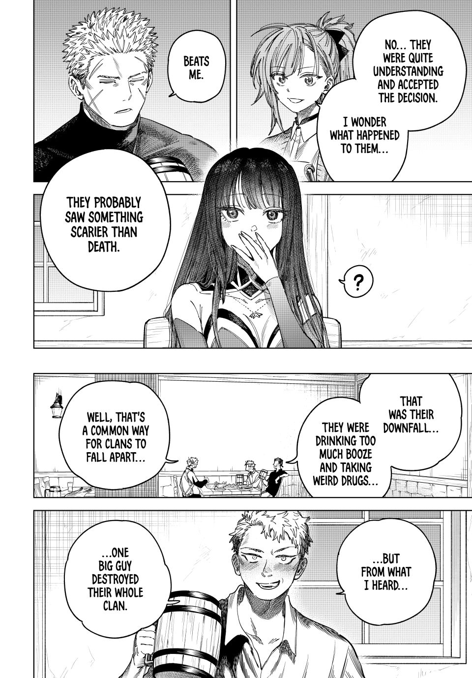 The Witch and the Mercenary Chapter 49 page 4 - Chapter 49: After the Massacre